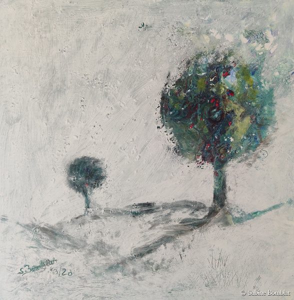 Bäume - Acryl - 50 x 50 cm