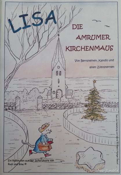 Cover: Lisa die Amrumer Kirchenmaus - Aquarell, Tusche - DIN A4